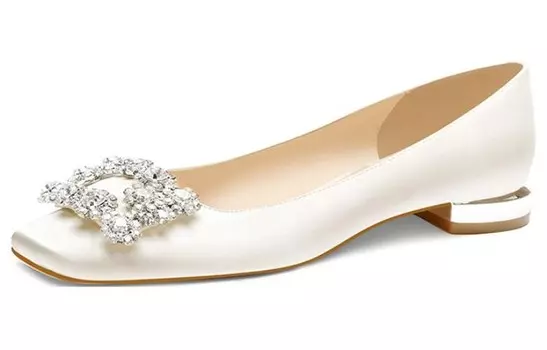 Туфли Мэри Джейн женские низкие белый Pjjuu