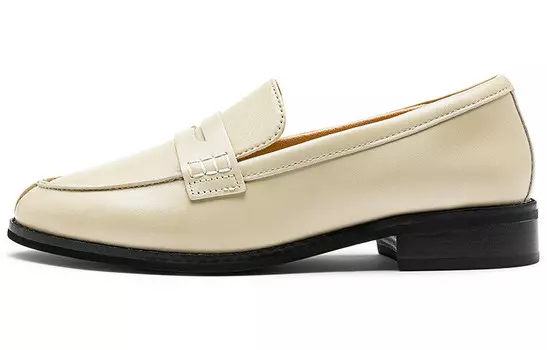 Туфли Мэри Джейн женские низкие Clarks, белый