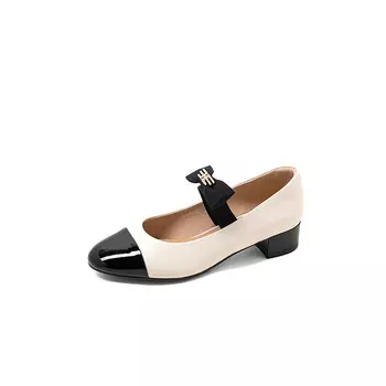 Туфли Мэри Джейн женские низкие Comely, цвет Apricot