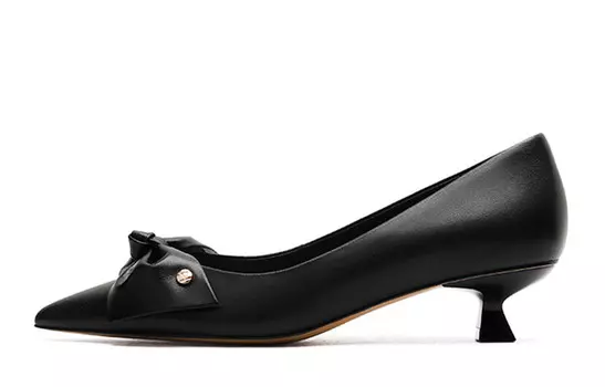 Туфли Мэри Джейн женские низкие Elle, черный