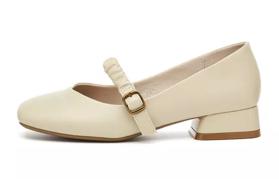 Туфли Мэри Джейн женские низкие Exull Q, темно-коричневый