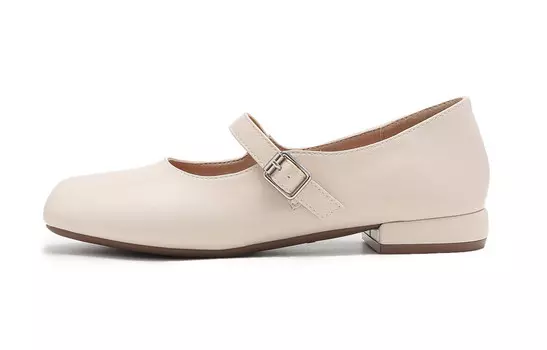 Туфли Мэри Джейн женские низкие Exull Q, цвет Apricot