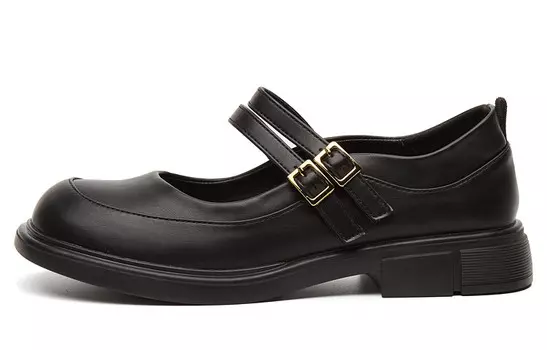 Туфли Мэри Джейн женские низкие Exull Q, черный