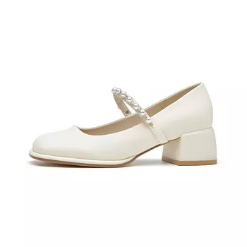 Туфли Мэри Джейн женские низкие Josiny, светло-розовый