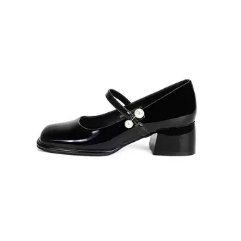 Туфли Мэри Джейн женские низкие Lesele, черный