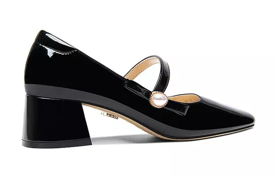 Туфли Мэри Джейн женские низкие Lily Wei, черный