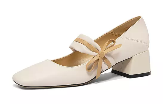 Туфли Мэри Джейн женские низкие Lily Wei, черный