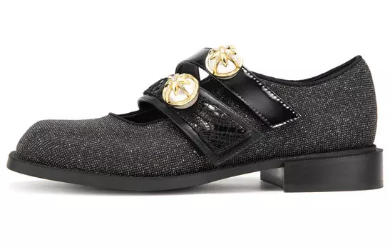 Туфли Мэри Джейн женские низкие Mio, серый