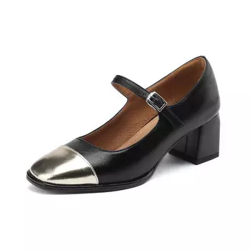 Туфли Мэри Джейн женские низкие Naiyee, черный