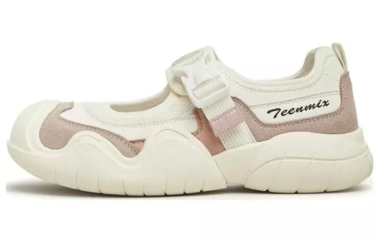 Туфли Мэри Джейн женские низкие Teenmix, бежевый