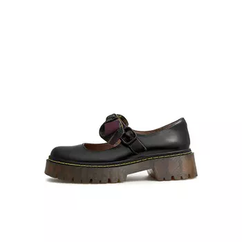 Туфли Мэри Джейн женские низкие Teenmix, черный