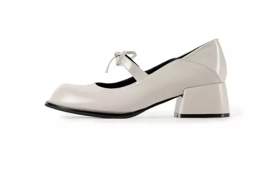 Туфли Мэри Джейн женские низкие Wonderful Couple, цвет Brown microfiber sheepskin lining