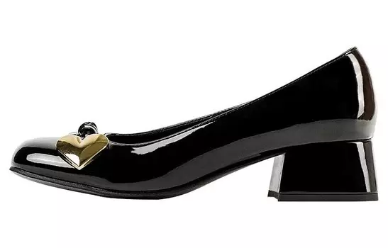 Туфли Мэри Джейн женские низкие Wonderful Couple, черный