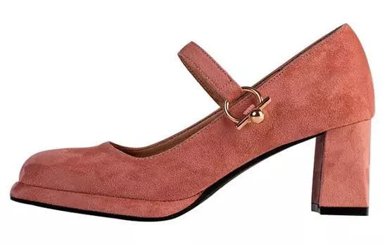 Туфли Мэри Джейн женские низкие Wonderful Couple, черный