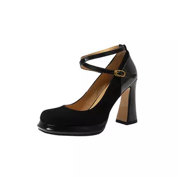 Туфли Мэри Джейн женские Nunz, цвет Light Brown