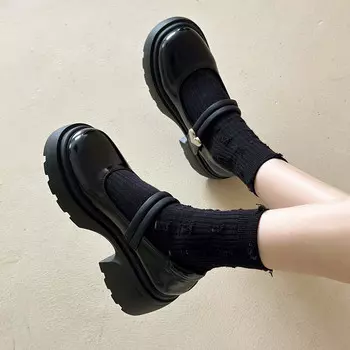 Туфли Мэри Джейн женские Obwa, черный