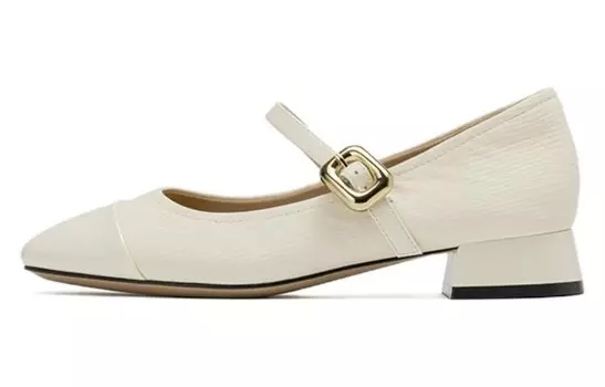 Туфли Мэри Джейн женские Off White Aokang