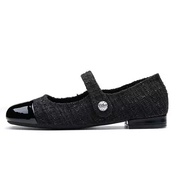 Туфли Мэри Джейн женские Ourcover, черный