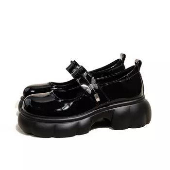 Туфли Мэри Джейн женские Ouumeis, черный