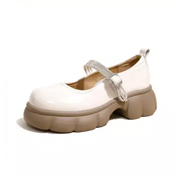 Туфли Мэри Джейн женские Ouumeis, черный