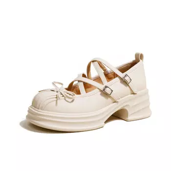 Туфли Мэри Джейн женские Ouumeis, черный