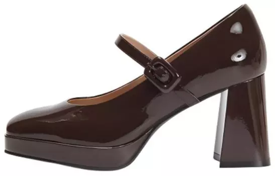 Туфли Мэри Джейн женские Pt'Son, цвет Apricot