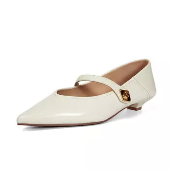 Туфли Мэри Джейн женские Pt'Son, цвет Apricot