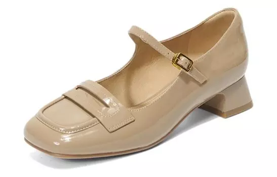 Туфли Мэри Джейн женские Pt'Son, коричневый