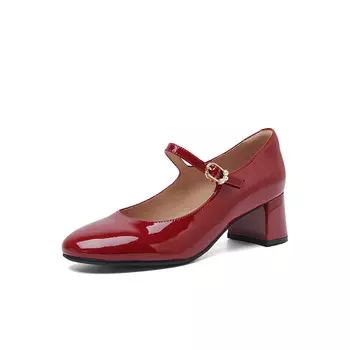 Туфли Мэри Джейн женские Pt'Son, красный