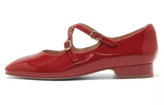 Туфли Мэри Джейн женские Pt'Son, красный