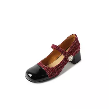 Туфли Мэри Джейн женские Pwpj, черный