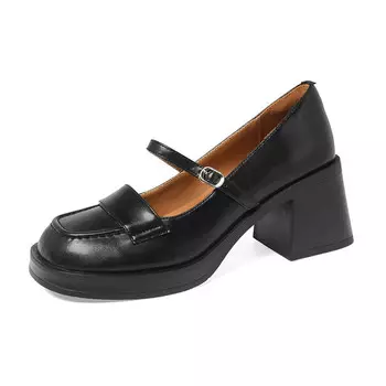 Туфли Мэри Джейн женские Quicheshoes, черный