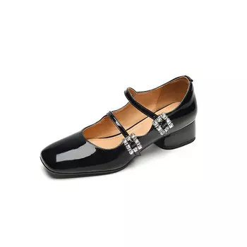 Туфли Мэри Джейн женские Quicheshoes, черный