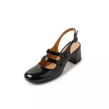 Туфли Мэри Джейн женские Quicheshoes, черный