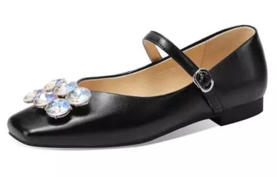 Туфли Мэри Джейн женские Quicheshoes, серебряный