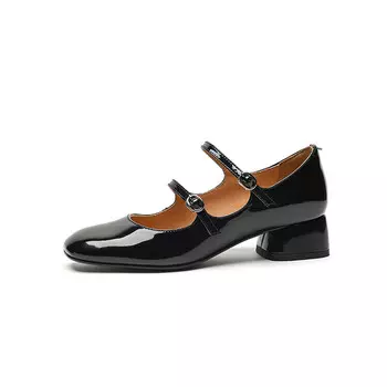 Туфли Мэри Джейн женские Quicheshoes, серебряный