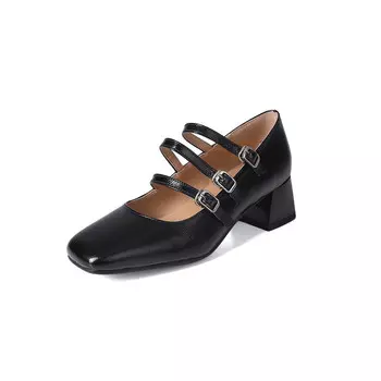 Туфли Мэри Джейн женские Quicheshoes, золотой