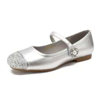 Туфли Мэри Джейн женские серебряный Oceania Roo, серебряный