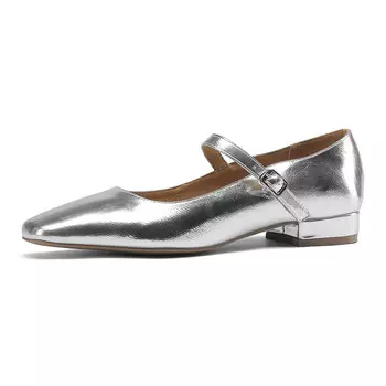 Туфли Мэри Джейн женские серебряный Safiya, серебряный