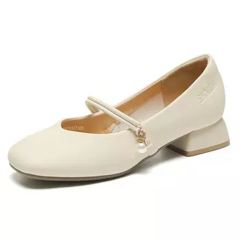 Туфли Мэри Джейн женские Shouba, черный