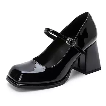 Туфли Мэри Джейн женские Shuxi Shuxi, черный