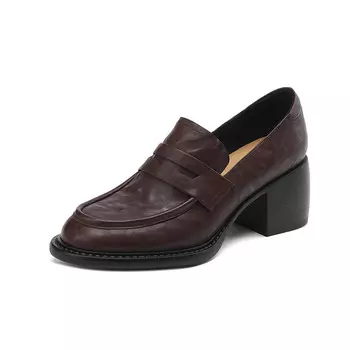 Туфли Мэри Джейн женские средней высоты Naiyee, черный