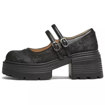 Туфли Мэри Джейн женские Tata, бежевый/черный