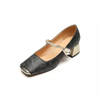 Туфли Мэри Джейн женские Tataya, черный