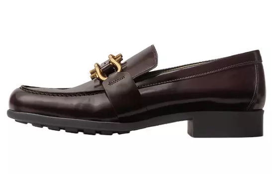 Туфли Мэри Джейн женские темно-коричневые Bottega Veneta