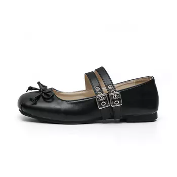 Туфли Мэри Джейн женские Tuopin, черный