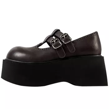 Туфли Мэри Джейн женские Wonderful Couple, цвет Vintage Brown