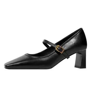 Туфли Мэри Джейн женские Wudashu