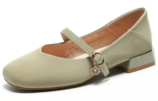 Туфли Мэри Джейн женские зеленый Exull Q