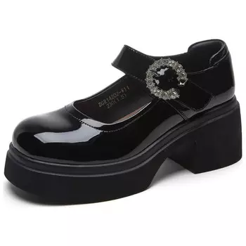 Туфли Мэри Джейн женские Zgr, черный